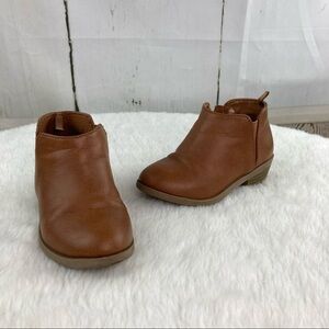 Old Navy slip on brown dress boots